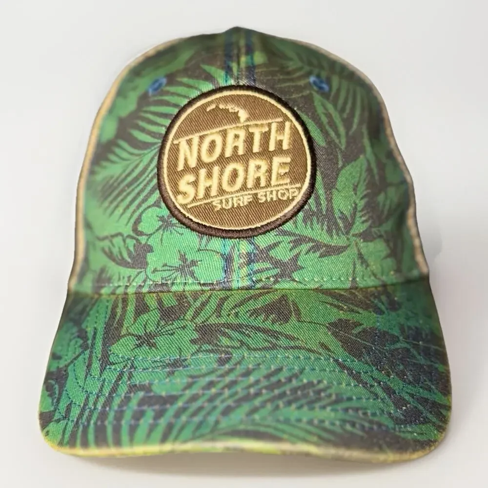 Legacy North‎ Shore Surf Shop Tropical Green Trucker Hat Cap Hawaii Adjustable